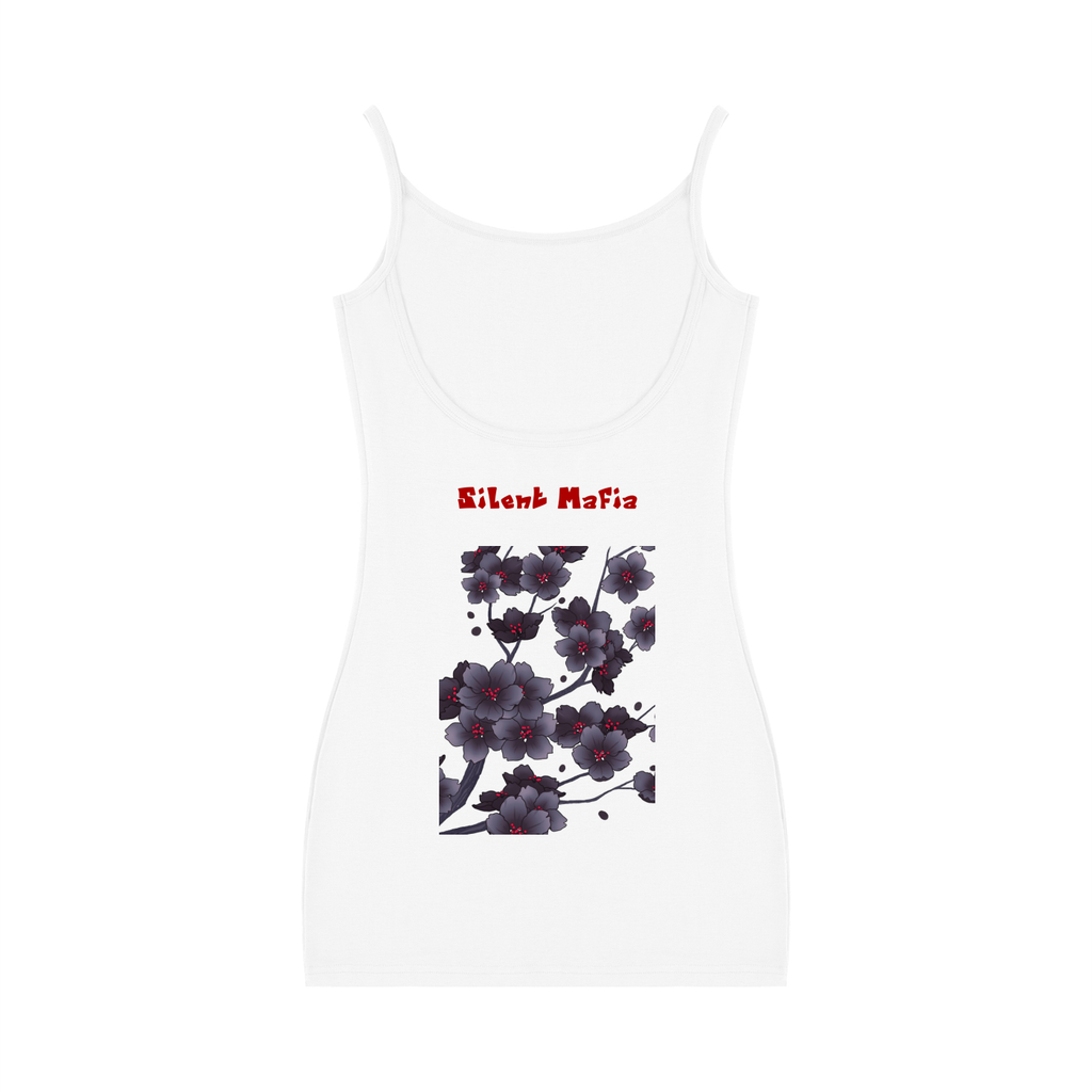 Silent Mafia Women's Solid Tight Sleeveless Dress