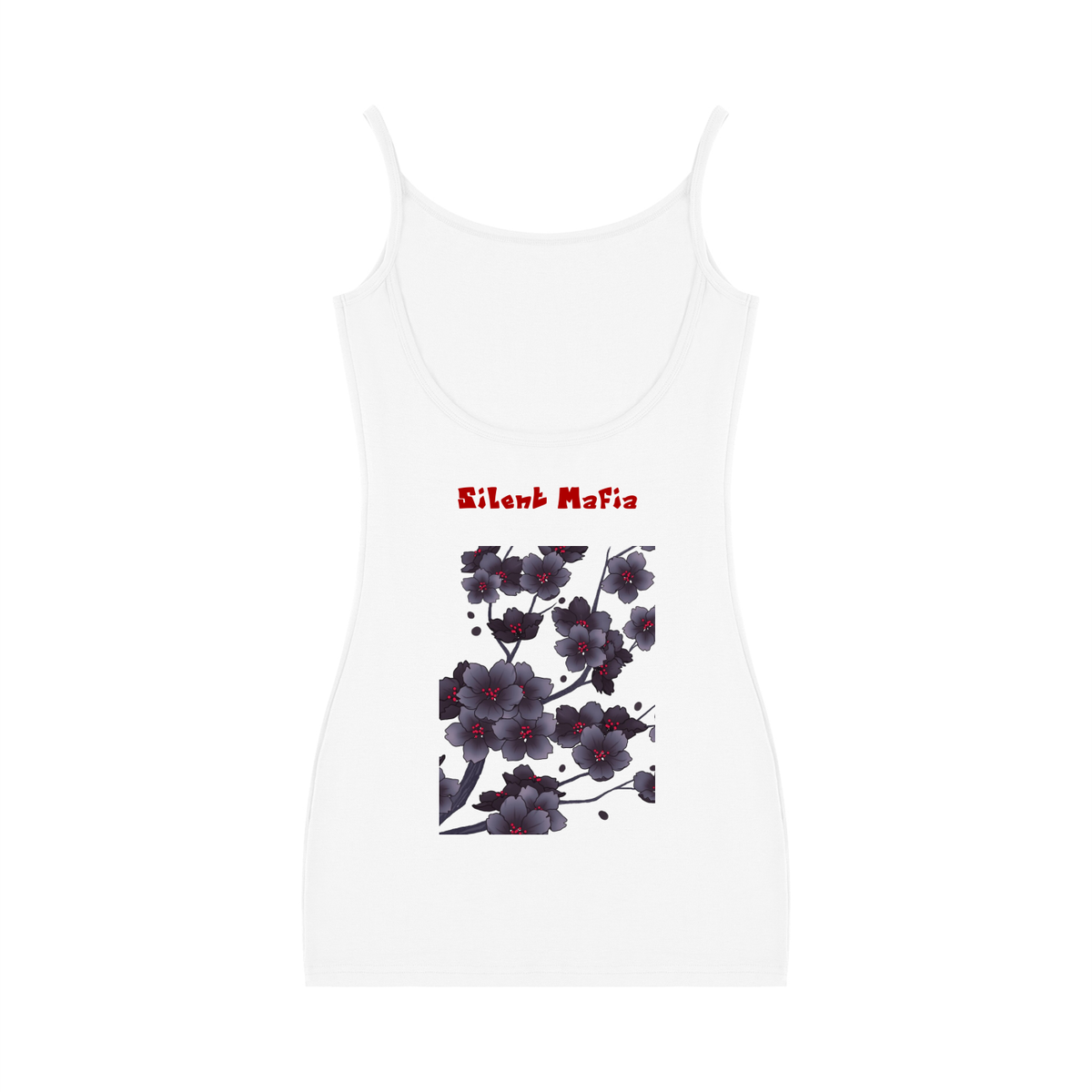 Silent Mafia Women's Solid Tight Sleeveless Dress