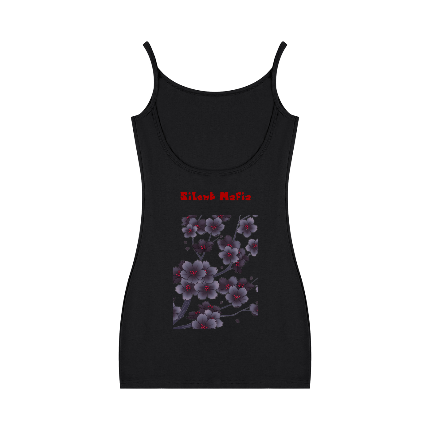 Silent Mafia Women's Solid Tight Sleeveless Dress
